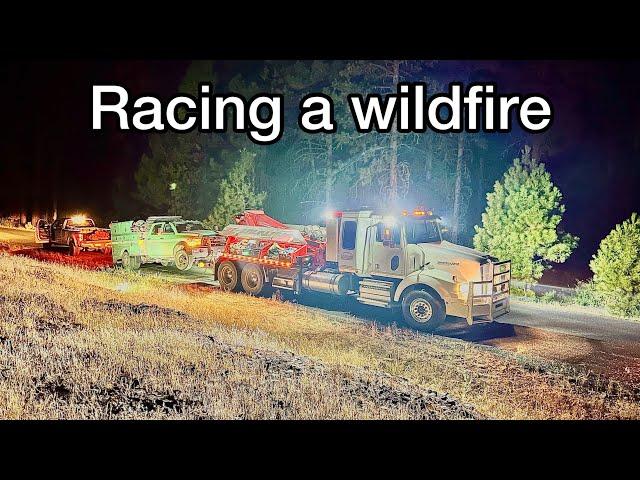 Wildland Fire Fighters Broke Down On The Mountain.  We Need To Get Them Out!