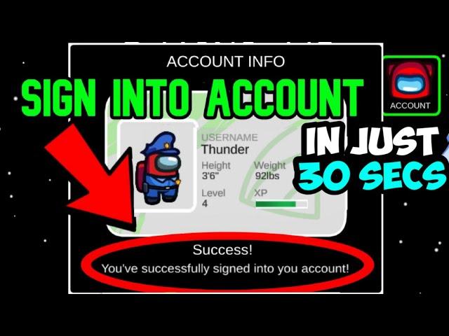 Among Us Sign in Error Fixed! How to Sign Into Account (Mobile/PC)