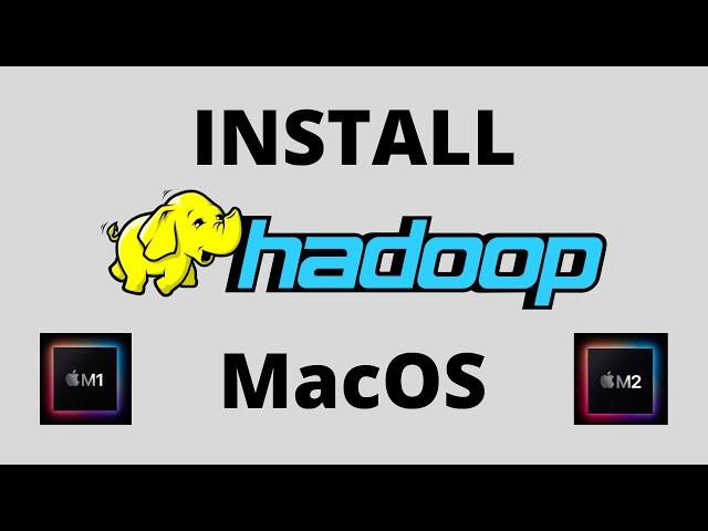 Install HADOOP on MacOS (Macbook M1, M2 / Apple Silicon) | HDFS