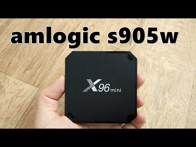 Tv box X96 mini на Amlogic S905W обзор и сравнение с приставками на RK3328