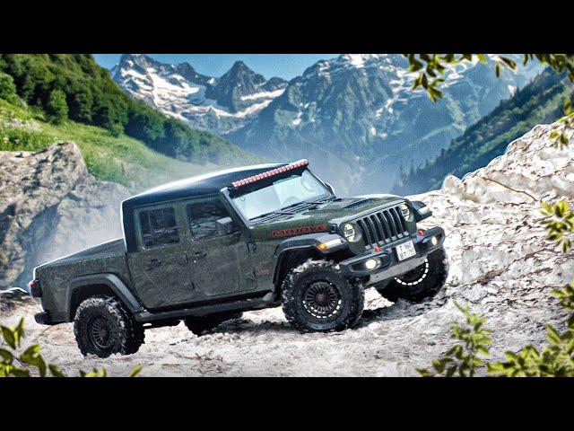 Путешествие по Абхазии на внедорожниках Jeep Gladiator, Dodge Ram и Jeep Wrangler!