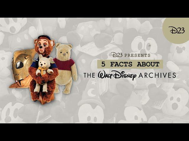 5 Facts About the Walt Disney Archives