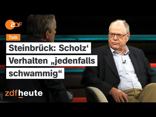 Verströmt Scholz Gefühle von Unsicherheit, Herr Steinbrück? | Markus Lanz vom 03. Dezember 2024