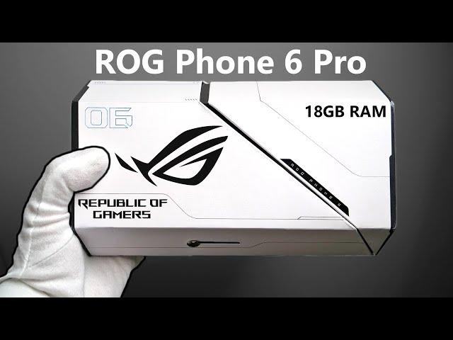 The ROG Phone 6 Pro Unboxing - A Monster Gaming Smartphone + Gameplay