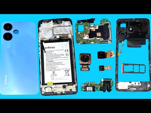 Infinix hot 30i disassembly / Infinix hot 30i back glass open / Infinix hot 30 teardown