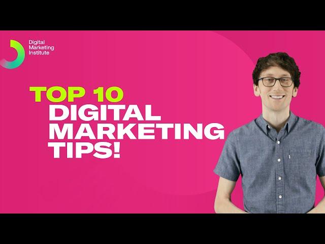 Top 10 things you need to know in digital marketing | Digital Marketing Institute