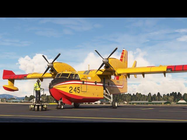 Livestream first look at the Asobo Canadair CL-415 Pelican in Microsoft Flight Simulator 2020