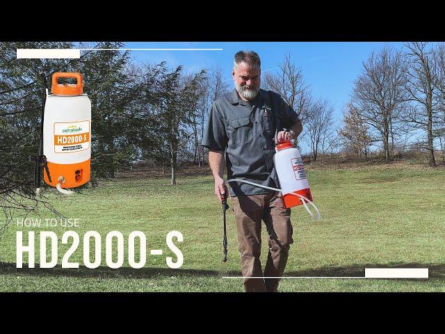 How To Use The HD2000-S Battery Sprayer? | PetraTools®