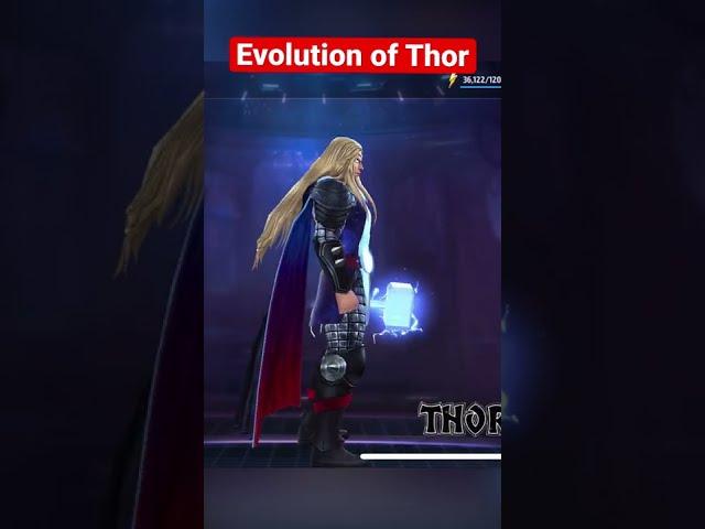 Evolution of Thor | All Powers | Marvel Future Fight | Gameplay | New Game 2022 | Ragnarok