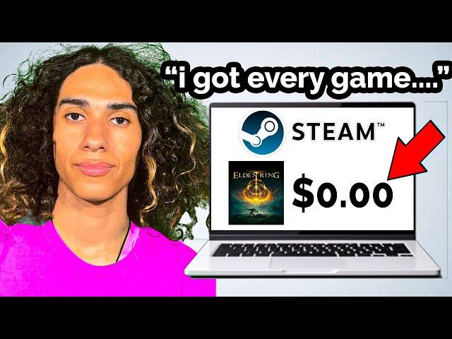 HOW TO GET ANY STEAM GAME FOR FREE! (Works Instantly, NO BS)