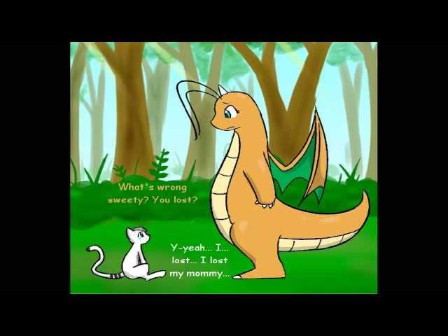 A lonely kitten (dragonite vore)