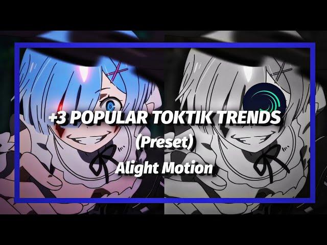 TikTok Trends Anime Edits Presets Alight Motion Anime edits Presets (8)