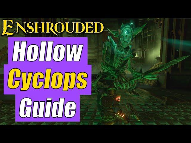 Hollow Cyclops Boss Mechanics | Enshrouded Guide