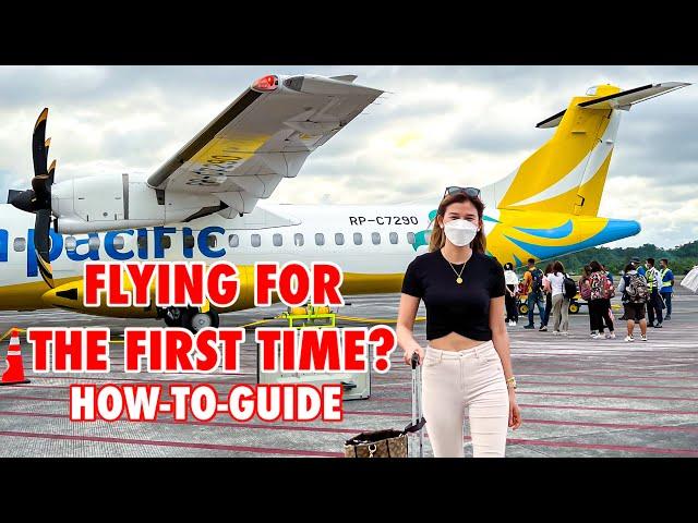 FLYING FOR THE FIRST TIME? (Domestic): Travel Tip, Airport Walk, Flight Preparation | Jen Barangan