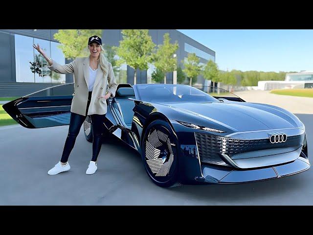 2026 Audi Skysphere – The Shape-Shifting Electric Roadster