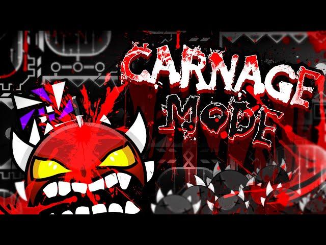 Carnage Mode by Findexi (Extreme Demon) Geometry Dash 2.2