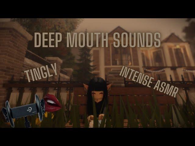 Roblox ASMR  deep mouth sounds to break your tingle immunity (NO TALKING)