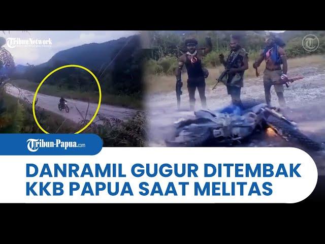 VIDEO DETIK-DETIK KKB Papua Tembak Danramil Hingga Tewas