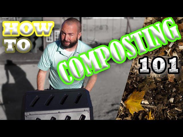 COMPOSTING in Cali! Amazing new laws | Composting 101 for Beginners