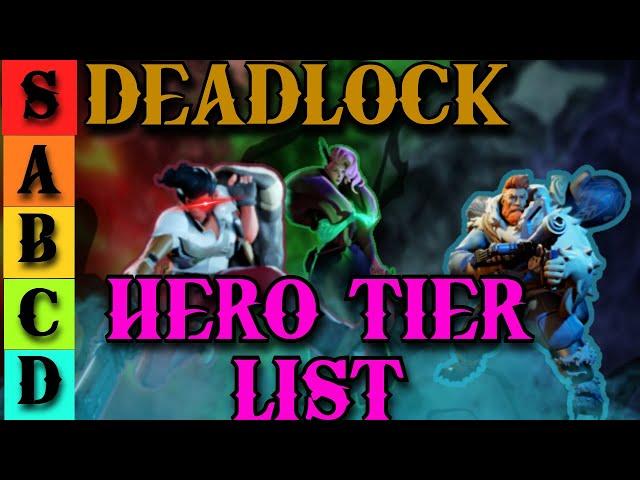 NEWEST Patch HAS CHANGED THE META! Deadlock Hero Tier List