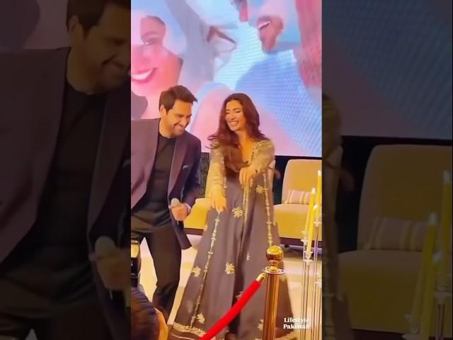 Mahira Khan  Humayun Saeed New movie "Love Guru" launch event in USA #mahirakhan
