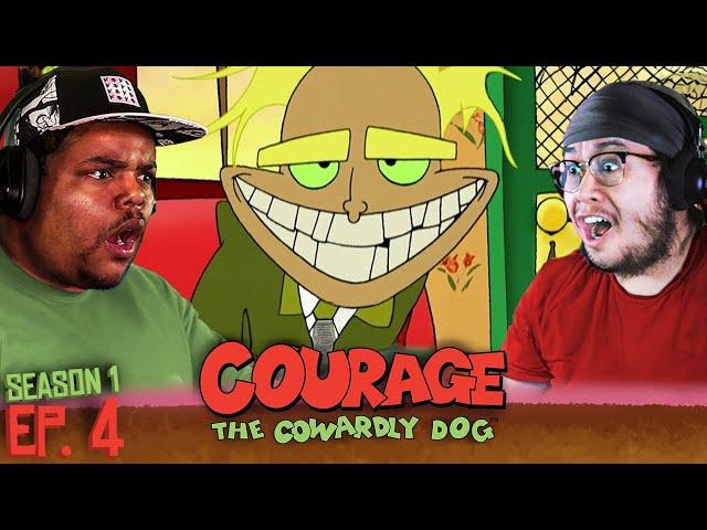 FREAKY FRED! | Courage the Cowardly Dog Season 1 Episode 4 GROUP REACTION