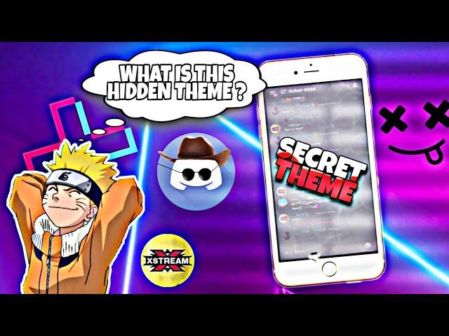 Discord Secret features  || discord hidden theme feature on mobile || XSTREAM LEAGUE || #discord