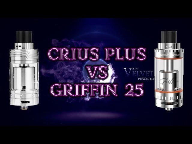 OBS Crius Plus vs GeekVape Griffin 25 RTA