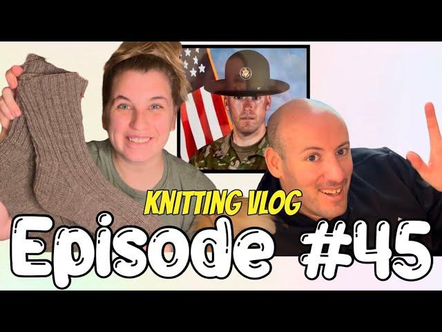 Trying to knit a pair of socks in 7 Days! - VLOG