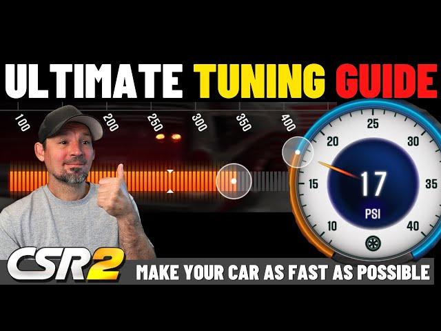 CSR2 Ultimate Tuning Guide Part 1 Make Your Car as Fast As Possible | CSR2 Racing Tuning Guide