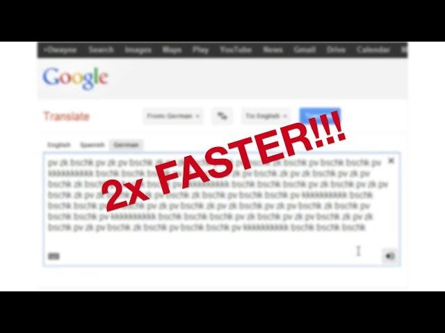 Google Translate Beatbox 2x Faster!