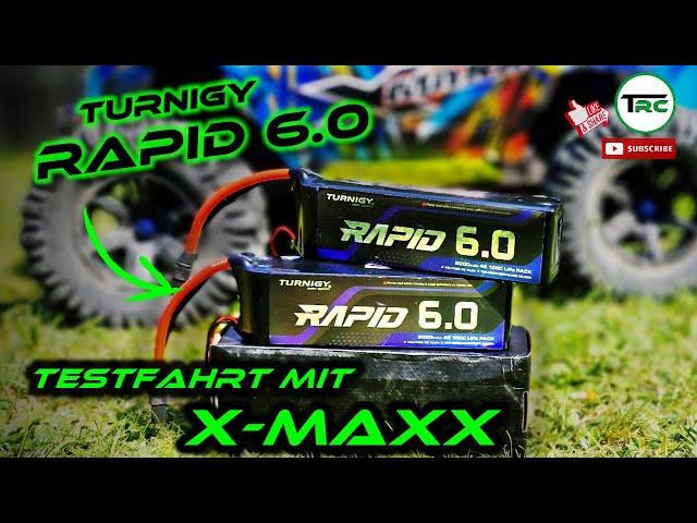 Ich teste die (neuen) TURNIGY RAPID 6.0 4S 100C Lipos im X-MAXX