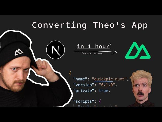  I MIGRATED a Next.js application to Nuxt.js in 1 HOUR