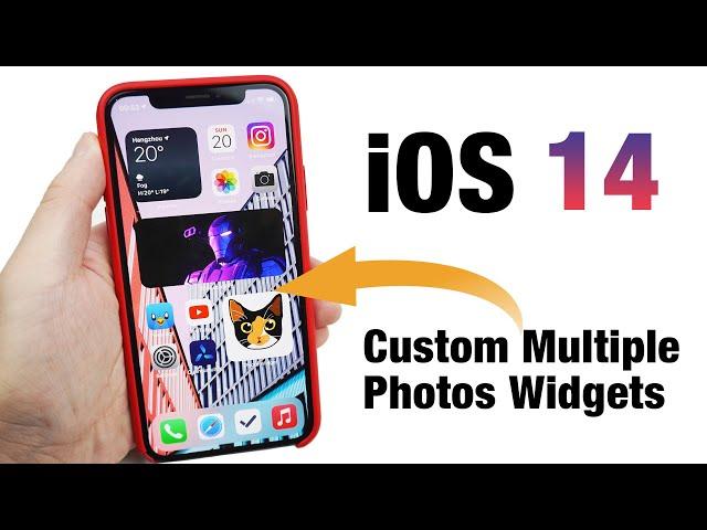 iOS 14: How To Add Multiple Custom Photo Widget on Home Screen