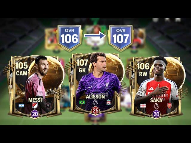 EPIC F2P TEAM UPGRADE 106 TO 107 OVR!!! | EA FC MOBILE 25