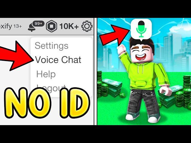 How To Get ROBLOX Voice Chat WITHOUT ID - Voice Chat On Roblox Under 13