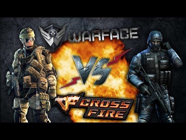 warface vs crossfire  реп батл