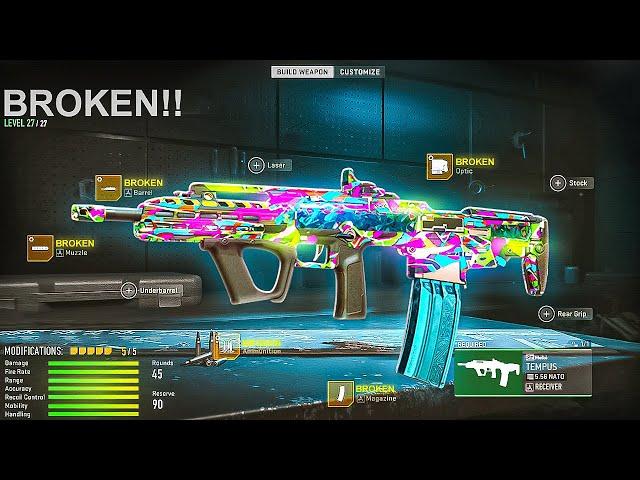 the *NEW* META Tempus Razorback SETUP on VONDEL PARK! (Best Tempus LOADOUT/ SETUP) - MW2