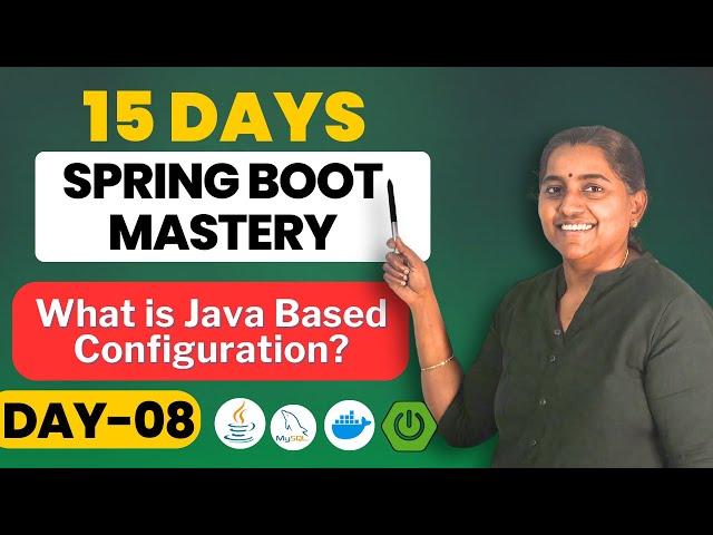 What is Java Based Configuration?  | 15 days to Spring Boot Mastery