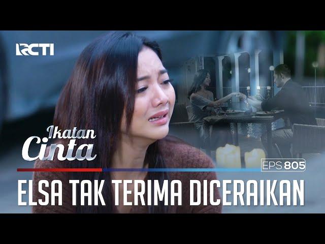 Terjatuh!! Elsa Mengejar Nino Agar Tidak Diceraikan | IKATAN CINTA | EPS.805 (4/4)