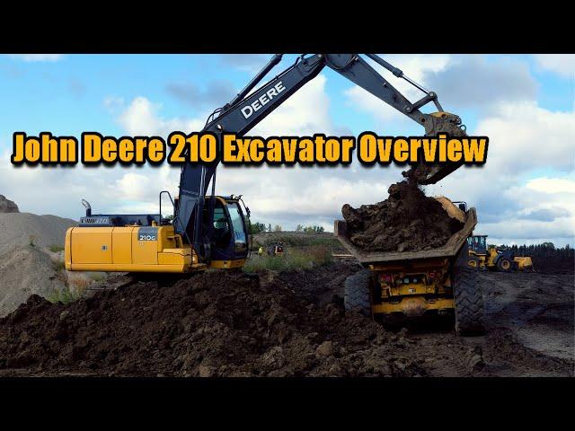 John Deere 210 Excavator Overview