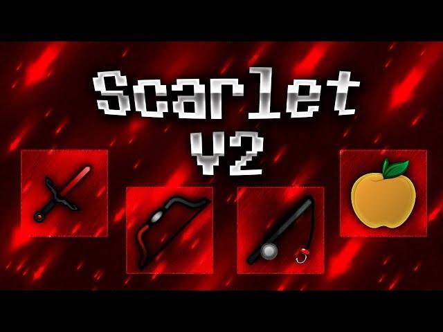 Scarlet Red 256x V2 | Minecraft PvP Texture Pack