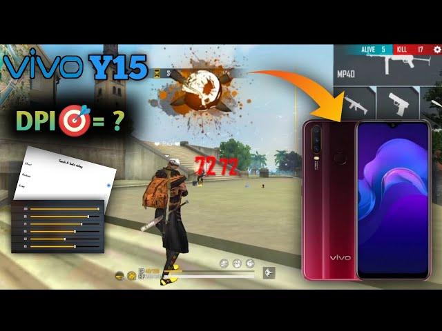 VIVO Y15 FREE FIRE HEADHSOT SETTINGS | VIVO Y15 DPI SETTINGS FREE FIRE | DPI SETTINGS FOR 4GB RAM