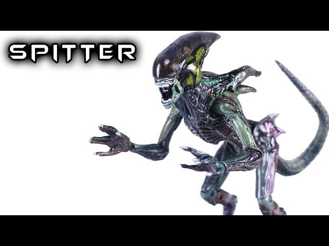 NECA SPITTER Xenomorph Aliens: Fireteam Elite Action Figure Review