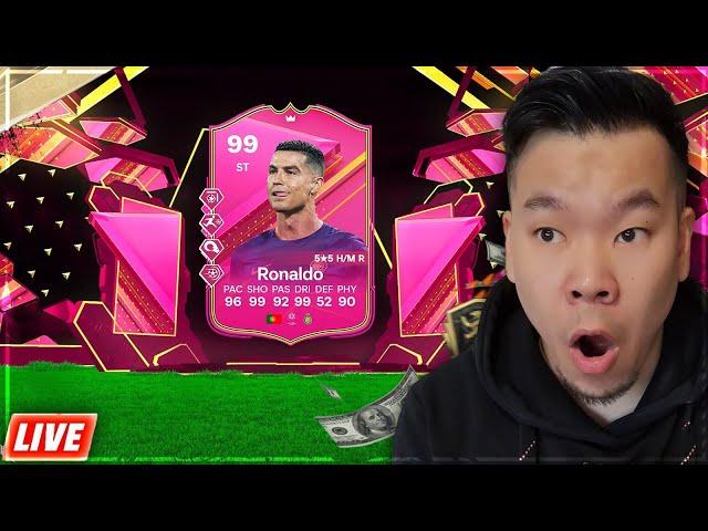 99 CR7 FUTTIES IZZ DA  DICKE PACKS UND CRAFT + WL GRIND  EAFC 24 RTG LATENIGHT LIVESTREAM