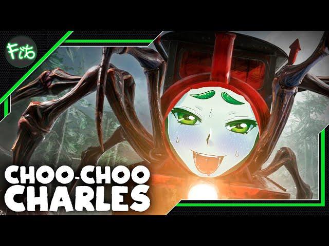 Choo-Choo Charles - Прохождение. Охота на поезд-паук! 