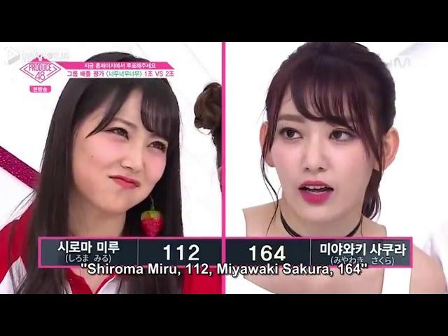 [PRODUCE 48]Eps 4-Battle result- "very very very"Team