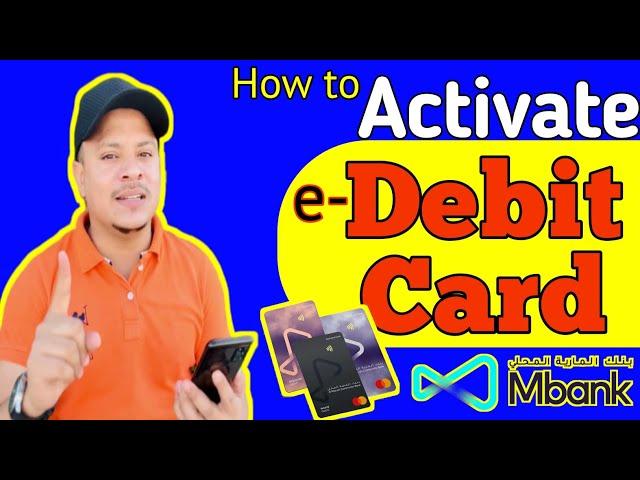 HOW TO ACTIVATE DEBIT CARD FOR MBANK | HOW TO GET DEBIT CARD | Al Maryah Community Bank #debitcard