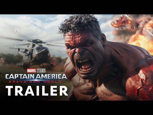 Captain America: Brave New World (2025) - New Trailer | Anthony Mackie, Harrison Ford