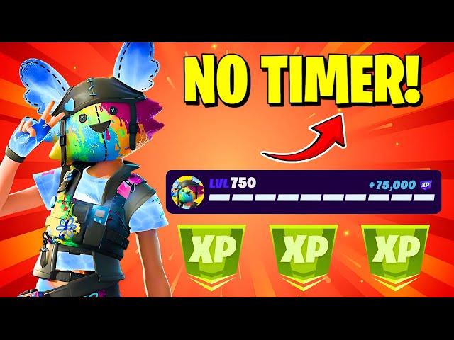 *NO TIMER* New Best Fortnite XP GLITCH to Level Up Fast in Chapter 2 REMIX!